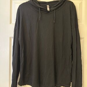 Gilligan & O'Malley Black Pullover Hoodie
